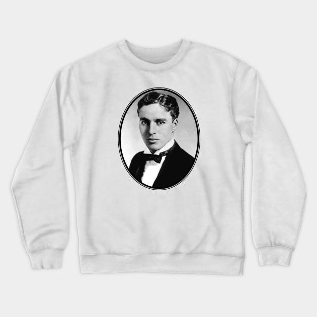 Charlie Chaplin: Legendary Hollywood Star Crewneck Sweatshirt by Noir-N-More